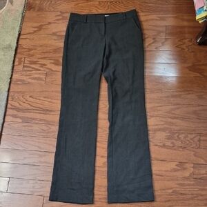 LOFT Marisa Boot Cut  SIze 0 Tall Women's Gray Pants Slacks Trousers Size